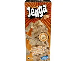 Hasbro Jenga – Jeu De Societe En Bois – Jeu D’Adresse
