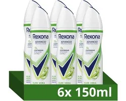 Rexona Deospray Fresh Aloe Vera - 6x150ml - Forfait discount