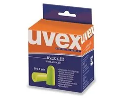 UVEX oordoppen X-fit. 50 paar in minidispenser