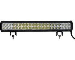 LED light BAR 20 126W (42x3W Osram) | schijnwerper 12V & 24V combo | offroad 6000K - IP67