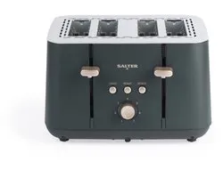 Salter Marino 4-Slice Toaster - 7 bruiningsniveaus - Brede sleuven