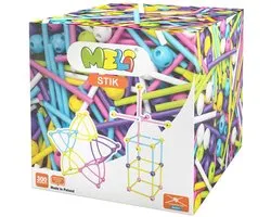 K'nex bouwset Meli Stik roze 300dlg - creatief constructiespeelgoed.