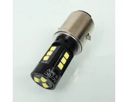 Ampoule LED 12V blanche culot BA20D RMS pour moto scooter quad auto Neuf