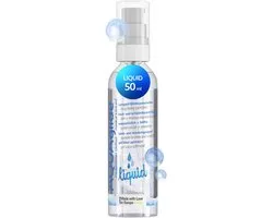 Joydivision AQUAglide liquid 50ml Glijmiddel, waterbasis glijgel & extra vloeibaar, compatibel met latex-condooms