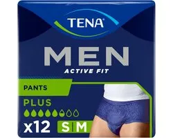 TENA Men Active Fit Plus Small - Medium 12 pièces