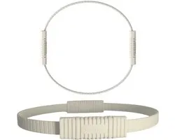 Ring de Pilates 35 cm – Ring de Fitness – Circle Magic – Ring de Yoga – Entraîneur de Jambes – Ring de Pilates 35 cm – Ring de Fitness – Circle Magic – Ring de Yoga – Entraîneur de Jambes – Durable, Confortable et Antidérapant – Beige