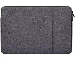 WiseGoods Premium Universal Laptop Bag 14 pouces - Housse pour ordinateur portable - Sacs pour ordinateur portable ordinateur portable - Housse pour ordinateur portable - Sac de rangement pour ordinateur portable - Housse - Grijs foncé