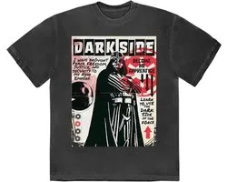 Disney Star Wars - Learn The Darkside Heren T-shirt - S - Zwart