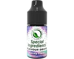 Candy Floss Suikerspin Smaak Druppels - 30 ml - Smaakdruppels - Flavour Drops - Moderne Gastronomie - Moleculair Koken - Hersluitbare Pot - Recycled Plastic