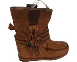 Mulanka-Moccasin-Suedelook-Camel-Size 39