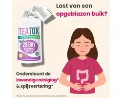 Teatox™ detox thee - voor schone darmen en snellere stofwisseling