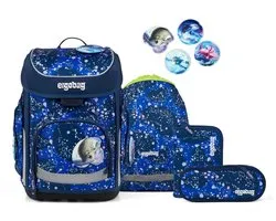 ergobag sac d'école Cubo Set 5 pièces AmBärzonas pourpre
