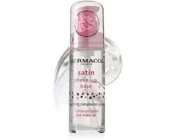Dermacol Satin Make-Up Base - Transparante Primer - Pore Minimizer - Voor Alle Huidtypes - Vervaagt Rimpels en Imperfecties - 30 ml
