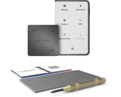 Ledger Stax + SOLIDHODL – Voordeelbundel – Hardware Crypto Wallet met Touchscreen – Met Recovery Key