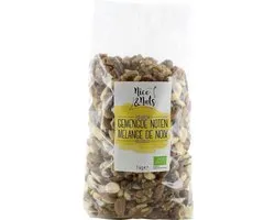 Gemengde noten raw Nice & Nuts - Zak 1000 gram - Biologisch