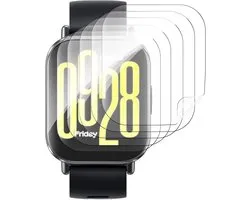 Schermprotector voor Xiaomi Redmi Watch 5 Active/Redmi Watch 5 Lite, 6 Stuks Schermbeveiliging Ultra Helder, TPU Flexibele Beschermende Zachte Film, Krasvast