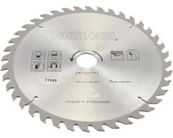 Cirkelzaagblad 250 x 30 mm – 40 Tands TCT ATB – Voor Hout & PVC – TOOLTECH