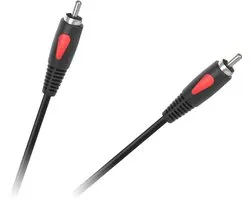 Câble Aux Cabletech - Eco- Line - 1x RCA (m) vers 1x RCA (m) - 1 mètre - Zwart
