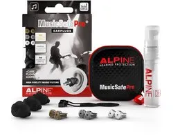 Alpine MusicSafe Pro - Bouchons d'oreille pour la musique - Filtres interchangeables - Noir - 1 paire