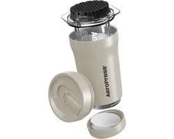 AeroPress Go Plus Koffiezetter met Thermische Mok - Crème