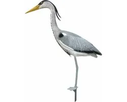 Figurine d'étang Acqua Arte Heron II, Héron fidèle à la nature