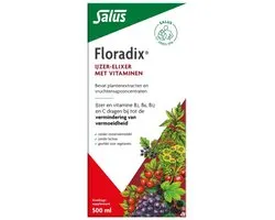 Floradix ijzer-elixir voedingssupplement