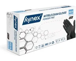 Hynex Nitrile PF Noir 3.5gr MD - 100/boîte - XS