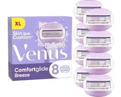Gillette Venus Scheermesjes Comfortglide Breeze - 8 Navulmesjes