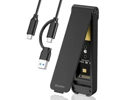 Sounix M.2 (NVMe&SATA) 2 IN 1 Behuizing - USB 3.2 - Externe USB-C SSD behuizing - Aluminum