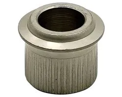 Bagues de conversion Hosco Japan BU-CBAN, diamètre 10,2 mm, nickel vieilli, dessus rond, 6 pièces