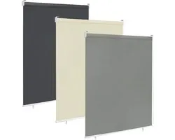 Outdoor Roller Blind Vertical Awning Balcony Roller Blind Privacy Screen Roller Blind Outdoor Roller Blind Thermal Function Outdoor Sun Protection Vertical Awning for Windows, Balconies