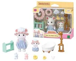 Sylvanian Families 5805 L'heure du bain moussant frère-soeur