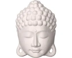 Powertex gips buddha XL 10x15cm - 1 stuk