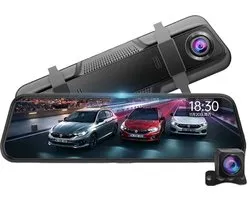 Auto Spiegel Camera - Voorkant en Achterkant - Dashcam Spiegel - Achteruit Video