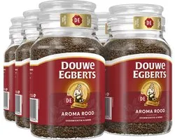 Douwe Egberts Aroma Rood Oploskoffie - 6 x pot van 200 gram