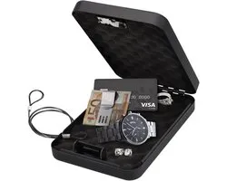 Brihard Portable Case - coffre combiné avec serrure à code mécanique - 1 pièce - acier avec rembourrage en mousse de protection