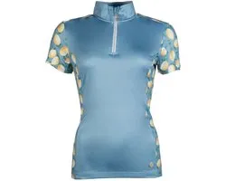 chemise de cavalier jaune bleu taille xl hkm