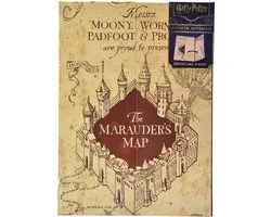 Harry Potter - notebook A5 - Marauder's Map - magnetisch sluiting
