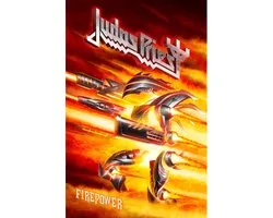 Judas Priest Textiel Poster Flag Firepower Multicolours
