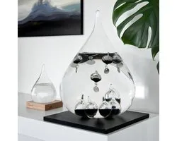 MikaMax Galileo Thermometer - Uniek Design - Temperatuurmeter - Barometer - Wetenschap - Bureau Decoratie