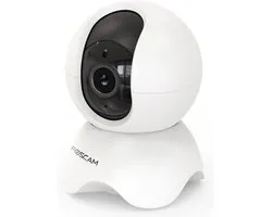 Foscam X3 - Beveiligingscamera's - 3 MP - Pan&tilt - Binnencamera - Babyfoon - Persoonsdetectie - Wit