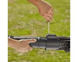 BLACK+DECKER BEBLV301 bladblazer - blaas en zuigfunctie - rugzak als opvangzak
