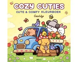 Deltas Cozy Cuties - Cute & Comfy kleurboek Coco Wyo