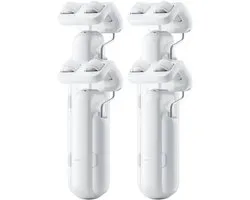SwitchBot Curtain QUAD Pack - Roede/Rod Versie 3 (2023) - Wit - Smart home gordijnmotor - Smart Gordijn - Automatisch gordijn