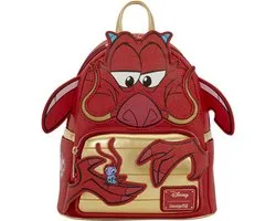 Disney Loungefly - Mulan Mushu Glitter Cosplay Mini Backpack