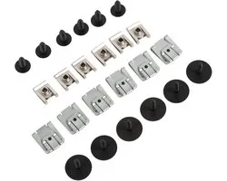 24x Bottom Protection Mounting Kit, Engine Bottom Protection, Mercedes Base Plate Screws and Accessories OE# - ShopVlot