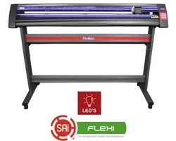 Vinylsnijder met led-verlichting - grijs - 1350mm - met flexistarter
