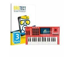 Screenprotector 3 Stuks voor Akai Professional MPC Key 37 Beschermglas transparant