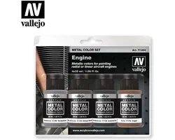 Vallejo 77604 Engine - Métal Color Set de Peinture
