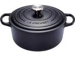 Cocotte Le Creuset Signature - 6,7 litres - 28 cm - Noir